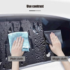 10-Pack Reusable Thickened Microfiber Cleaning Cloths – Streak-Free Magic Wipes for Glass, Windows & Cars