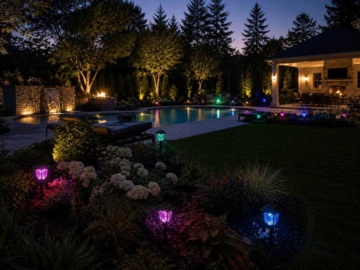Solar Garden Lantern Lights
