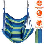 440lbs Hanging Hammock with 2 Pillows
