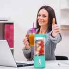 450ml Rechargeable Fruit Blender with 6 Blades