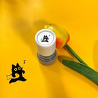 Cat Pattern Stamp, Round Self-inking Stamp