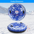 47-Inch Inflatable Snow Tube