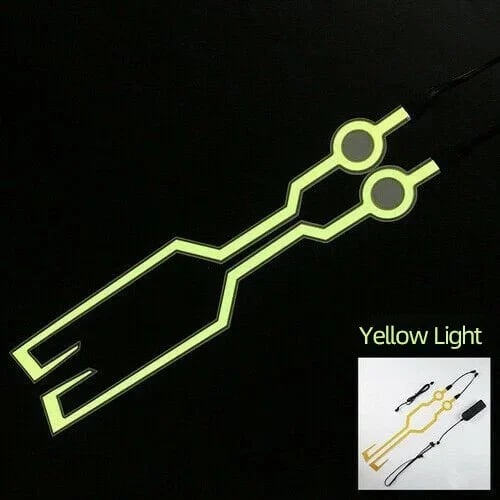Motorcycle Helmet Light LED DIY Helmet LED Light Motorbike Reflective Strips