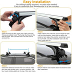 47.24-Inch Universal Top Roof Rack Cross Bar