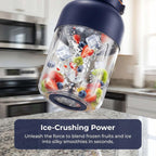 Portable Wireless Juicer Cup 1300ML – Rechargeable USB Personal Blender for Fruits & Vegetables