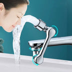 Universal 1080° Swivel Robotic Arm Extension Faucet