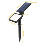 48 LED Solar Spotlight Outdoor