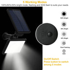 48 LED Solar Spotlight Outdoor