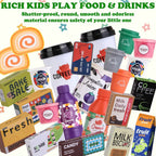 48-Piece: Pretend Cash Register Play Toy Set