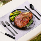 48-Piece: Stainless Steel Silverware Cutlery Set