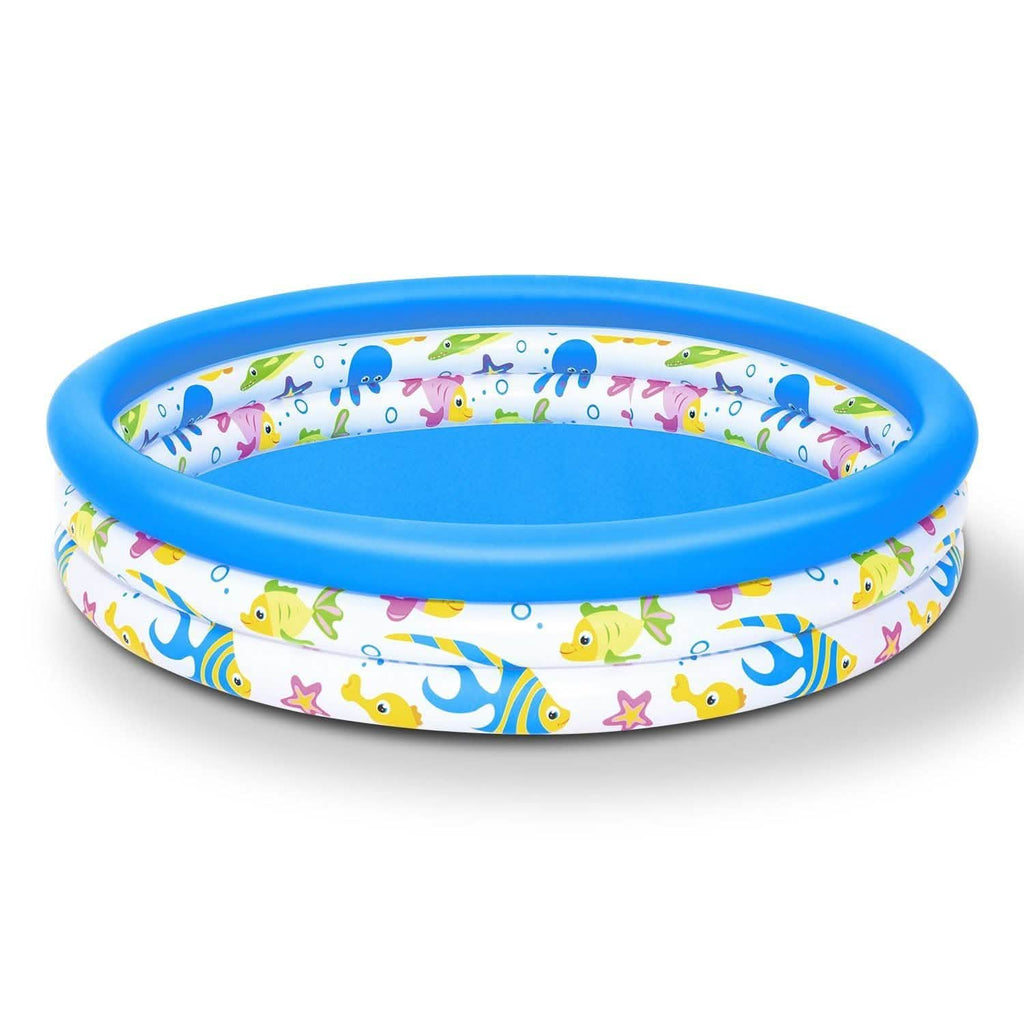 48 x 10 Inflatable Swimming Pool with 3 Velvets Water Drain Plug