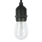 48ft Outdoor String Light Waterproof Patio String Lights Bulbs
