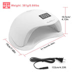 48W UV LED Nail Lamp Gel Polish Nail Dryer