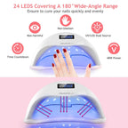48W UV LED Nail Lamp Gel Polish Nail Dryer