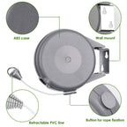 49 Ft. Retractable Clothesline Rope