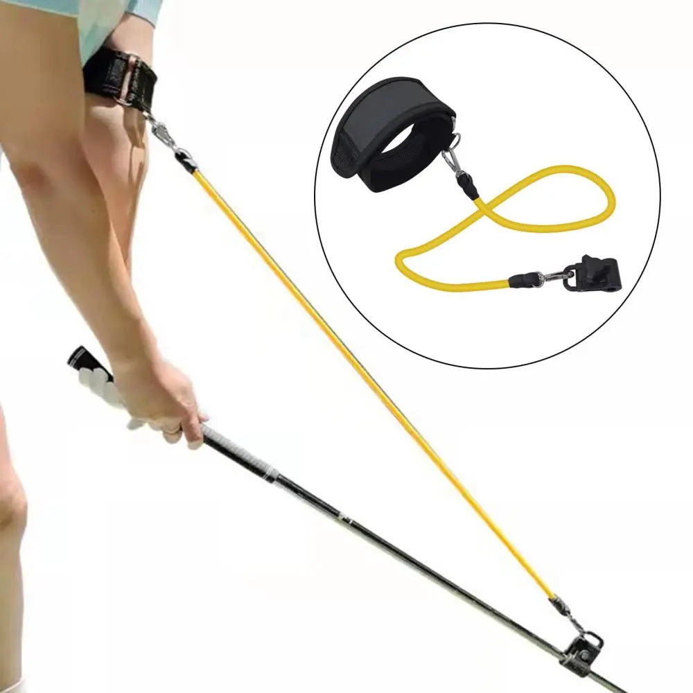 Golf Swing Elastic Resistance Rope Golf Club Equipment for Women Men