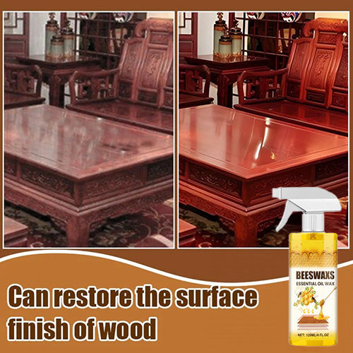 Beeswax Wood Polish Spray
