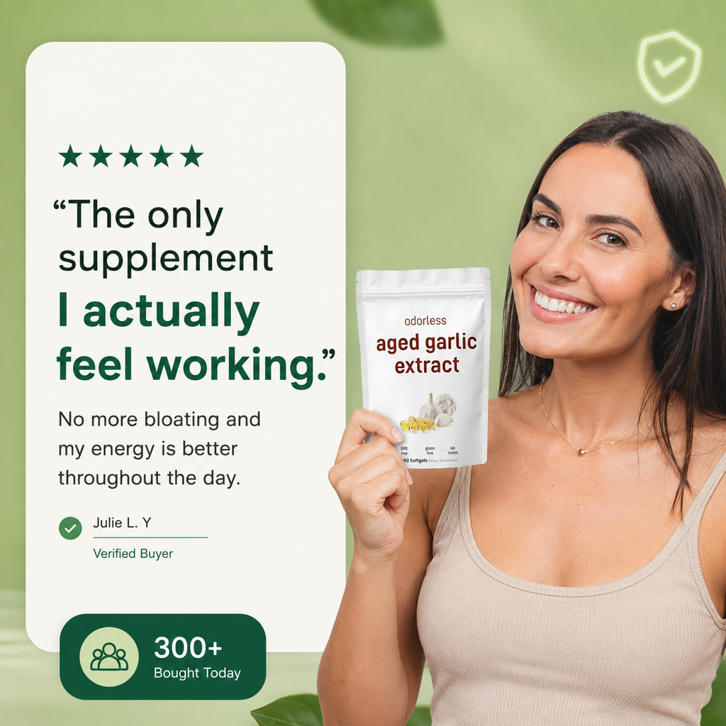 Odorless Garlic Softgels