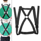 Adjustable Weighted Training Vest for Barbell Plates