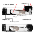 Self-Locking Reusable Humane Mouse Trap