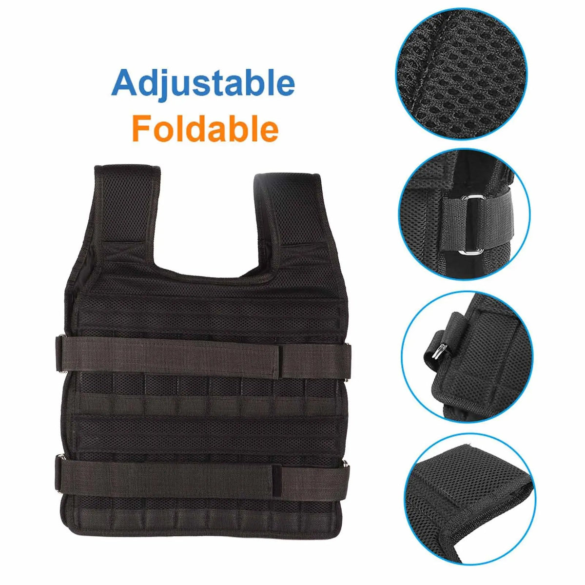 Heavy-Duty Workout Vest Weight