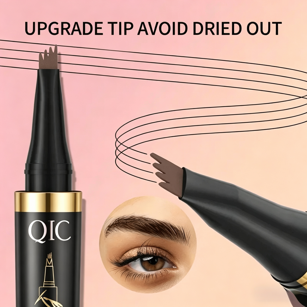 Black Gold 4-Tip Eyebrow Pen