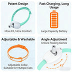 Interactive Laser Cat Collar with USB Charging