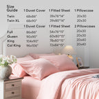 Kasentex Spring Duvet Cover Bedding Set with Duvet Cover, Pillowcase, Fitted Sheet, Hypoallergenic and Breathable, Room Decor, Graduation Gifts