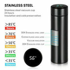 LED Temperature Display Thermos Bottle