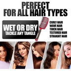 Miracle Hair Detangler – Effortless Knot Removal for Smooth, Shiny Hair