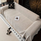 Striped Textured Sofa Cover