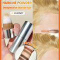 Fix & Fill Hairline Powder-Spice, 4-IN-1 Powder Stick for Hairline, Part, Contour & Brow, Quick Fix Sparse Hair