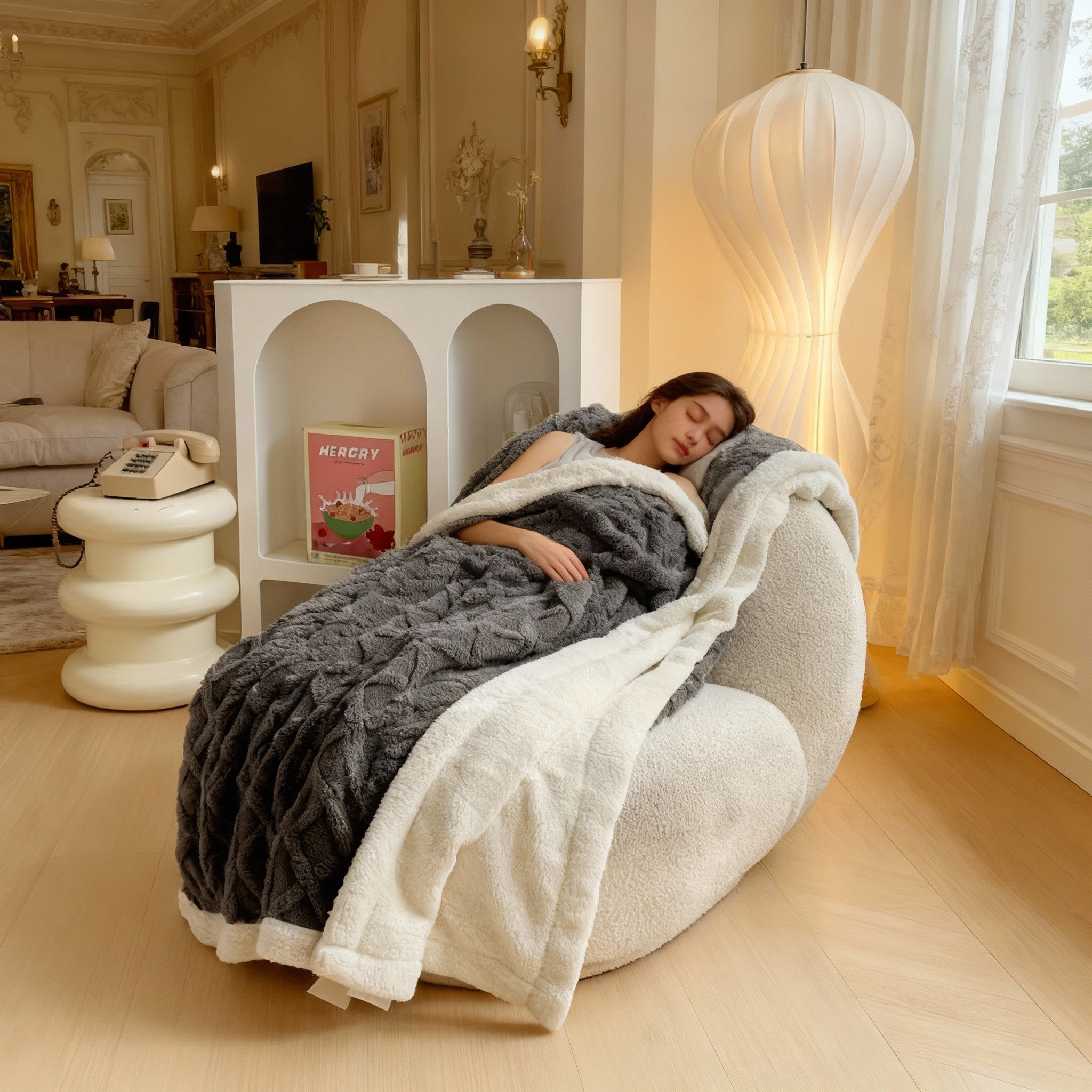 Luxury Flannel Blanket - Soft Plush Cozy Throw