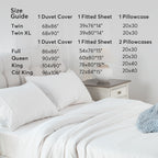 Kasentex Spring Duvet Cover Bedding Set with Duvet Cover, Pillowcase, Fitted Sheet, Hypoallergenic and Breathable, Room Decor, Graduation Gifts