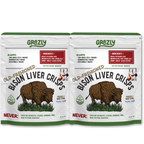 Bison Liver Crisps - 100% Grass-Fed/Finished