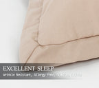 7 Piece Microfiber Ruffle and Patchwork Comforter Set