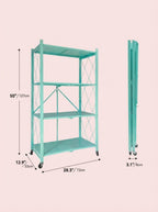 Heavy-Duty Shelving Unit | Metal 3/4/5-Tier Storage Rack