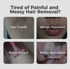 Hair Removal Cream for Women & Men – Gentle Depilatory Cream for Smooth-Looking Skin
