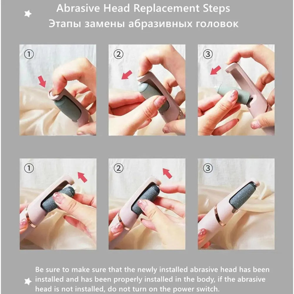 Rechargeable Callus Remover For Feet