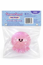 SqueezeSquad Taba Deluxe Silicone Squishy Fuchsia Octopus | Premium Fidget Toy
