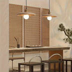 Modern Nordic Solid Wood Pendant Light | Scandinavian Ceiling Lamp