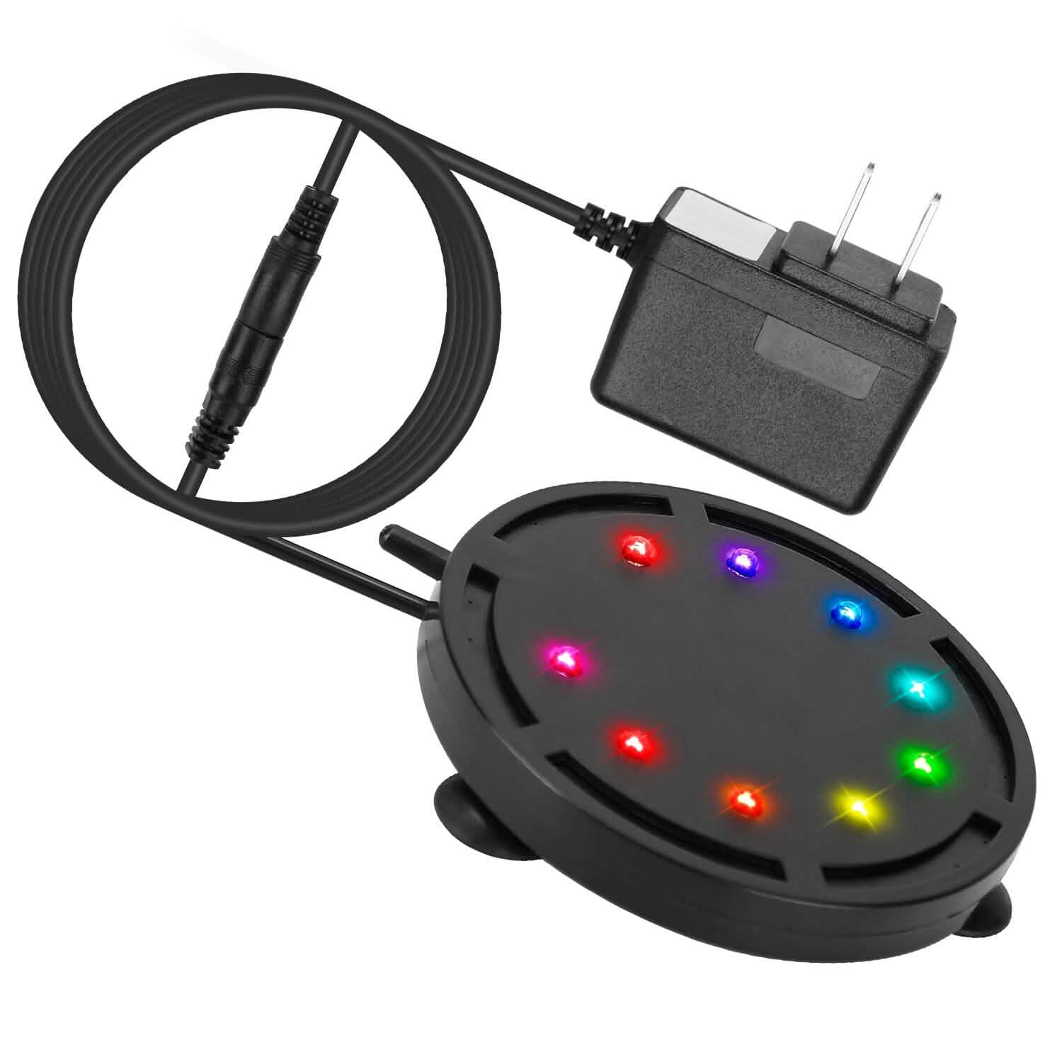 4in Multi-Colored LED Aquarium Air Bubble Lamp
