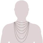 14K Yellow Gold Rope Diamond Cut Chain Necklace