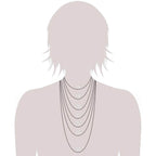 14K Yellow Gold Rope Diamond Cut Chain Necklace