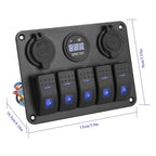 5 Gang Marine Panel Switch