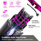 5 Heat Settings Auto-Curler for Luscious Locks