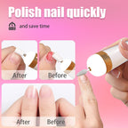 5-IN-1 ELECTRIC NAIL POLISHER – PORTABLE MANICURE TOOL WITH LIGHT