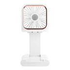 5-in-1 Folding Rechargeable Hands Free Mini Fan