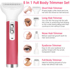 5-in-1 Lady Electric Razor