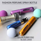 5-Pack: 0.17 Oz Matte Mini Perfume Atomizers